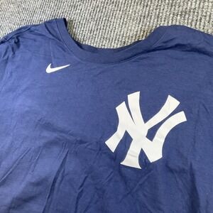 MLB New York Yankees Gleyber Torres Nike Men's Blue Shirt Size 3XL BASEBALL